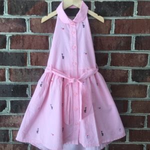 Gymboree Summer Embroidered Halter Dress - Size 7